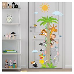 Jaamso Royals Tree With Animals Design Kids Room Decor Wall Sticker-16