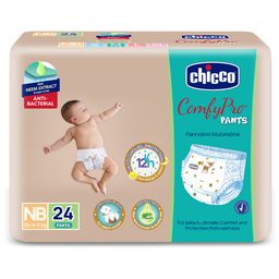 Chicco Comfypro Ultra Soft & LIght DiaperPantsNew Born - 24 Pieces-10