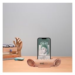 on earth OnEarth Bamboo Sound Amplifier With Cotton Pouch pack of 1 image 3