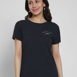 AMERICAN EAGLE OUTFITTERS Women Typography Printed Extended Sleeves T-shirt-picture-1