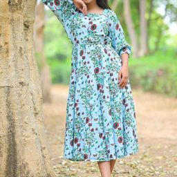 YASH GALLERY -Women Blue Dresses-image-19