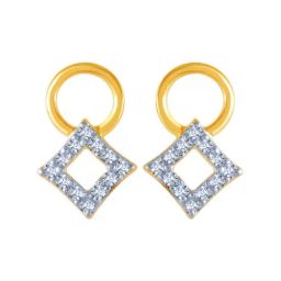 P.C. Chandra Jewellers 18 kt Gold & Diamond Earrings-image-68