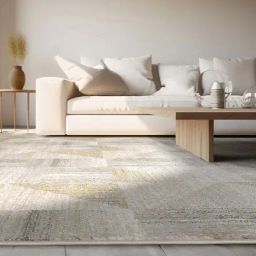 Ddecor Live Beautiful Grey Polypropylene Rug-34