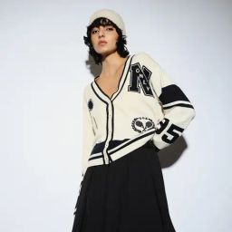 Only Off White Cotton Printed Cardigan-picture-17