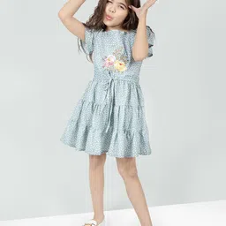 Naughty Ninos Floral Fit & Flare Dress-image-60