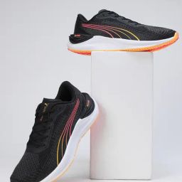 Puma Women's Electrify NITRO 3 Black Running Shoes-image-87