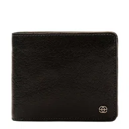 Eske Brown Textured Bi-Fold Wallet for Men-8