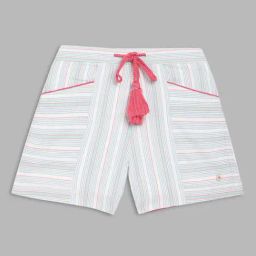 Elle Kids Multicolor Striped Shorts-image-59