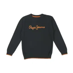 Pepe Jeans Kids Green Cotton Regular Fit Full Sleeves Sweater-image-116