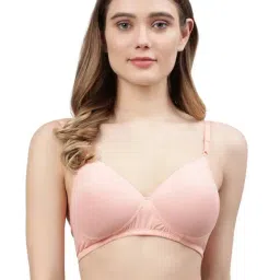 Cukoo Pink Full Coverage Padded Everyday Bra-image-58