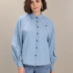 U.S. Polo Assn. Light Blue Denim Shirt-picture-30