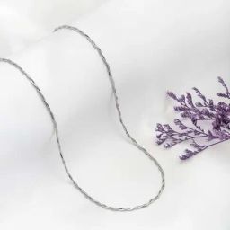 Silberry 92.5 Sterling Silver Twisted Chain for Women-image-24