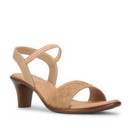 Bata Women's Beige Ankle Strap Sandals-picture-34