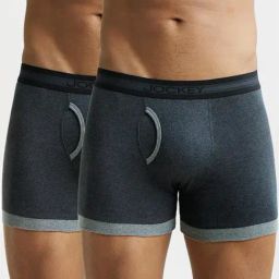 Jockey 1017 Men's Super Combed Cotton Rib Solid Boxer Brief with Stay Fresh Properties (Pack of 2)-picture-41
