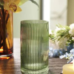Pure Home And Living Green Glass Vases-image-88