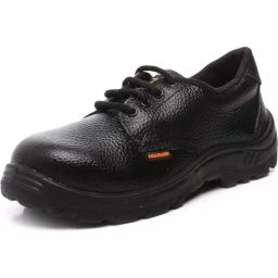 Kalibar Low Ankle Steel Toe Polyurethane Rubber Sole Black Industrial Safety Shoes UK 5-image-13