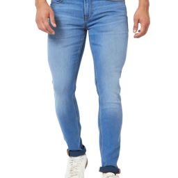 Spykar Blue Slim Fit Low Rise Jeans-image-39