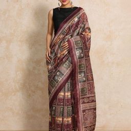 Moara Ethnic Motifs Printed Saree-image-84