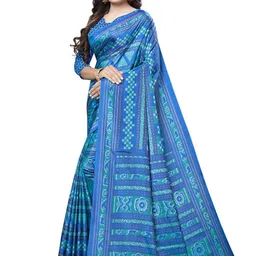 KALINI Geometric Printed Saree image 3