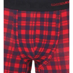 UnderJeans by Spykar Multicolor Check Trunks image 4