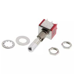 ALCOSWITCH - TE CONNECTIVITY Toggle Switch, Dpdt, 5A, 125Vac, Panel, 1825139-1-3