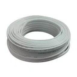OSSIYA Flat Patti Cable Coil 0.5 Sq.mm 2 Core White 80 m-image-4