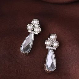 Priyaasi Crystal Dangler Earrings-image-55