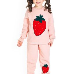 Cherry Crumble Girls Printed Night suit-image-76