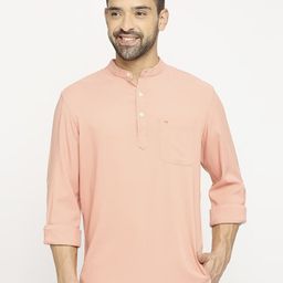 Basics Men Slim Fit Opaque Casual Shirt-image-64