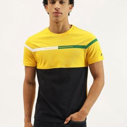 United Colors of Benetton Men Colourblocked Pure Cotton Pockets T-shirt-image-31