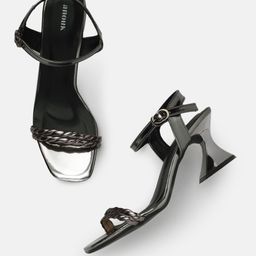 Anouk Textured Kitten Sandal-31