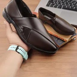ROCKFIELD Men Ethnic Leather Shoe-Style Sandals-picture-48