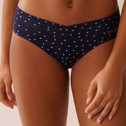La Vie en Rose Polka Dot Printed Mid-Rise Bikini Briefs 9999958361114-picture-11