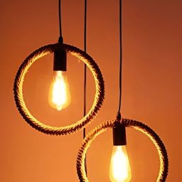 GAUVIK Beige Ceiling Lamp-40