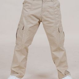 KiddoPanti Boys Cotton Cut Sew Cargo Pant-image-62