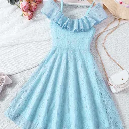 INCLUD Floral Print Off-Shoulder Fit & Flare Dress-image-75