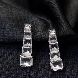 Zoey Contemporary Drop Earrings-image-4