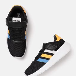 ADIDAS Kids Woven Design Lite Racer 3.0 EL Running Shoes-image-3