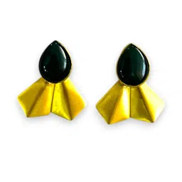 D Glamm Fashion Women Floral Studs Earrings-image-75