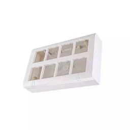 RAPID Sumo Open Modular Surface Box 16 Modular White, R-630 (Pack of 5)-86