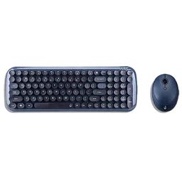 iGear KeyBee Wireless Keyboard & Mouse Combo (1600 DPI, Multicolor Design, Dark Green)-12