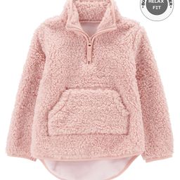 Carter's Sherpa Warm Fleece Pullover - Pink-image-51
