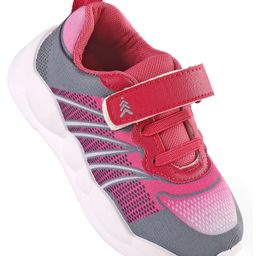 Pine Kids Velcro Closure Casual Shoes - Pink-image-14