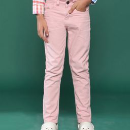 Tales & Stories Solid Trousers - Pink-image-90