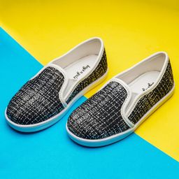 boyz n galz SelfDesign Casual Shoes - Black-image-49