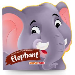 My First Board Book Animals - Elephant - English-1
