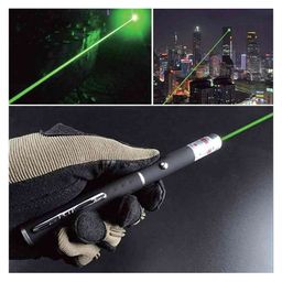 Sanjary Green Laser Light Disco Pointer Pen Beam with Adjustable Cap to Change Project Design for Presentation for Kids Toy - Color May Vary image 2