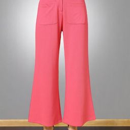 OOMPH! FACTOR Women Relaxed Mid-Rise Flared Trousers-image-52