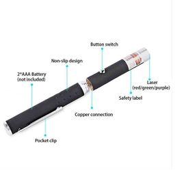 Sanjary Green Laser Light Disco Pointer Pen Beam with Adjustable Cap to Change Project Design for Presentation for Kids Toy - Color May Vary image 3
