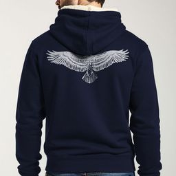 MaverIQ Men Printed Hooded Pullover Sweatshirt-picture-20